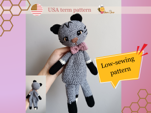 Cat cuddle me - Pattern
