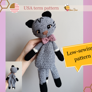Cat cuddle me - Pattern