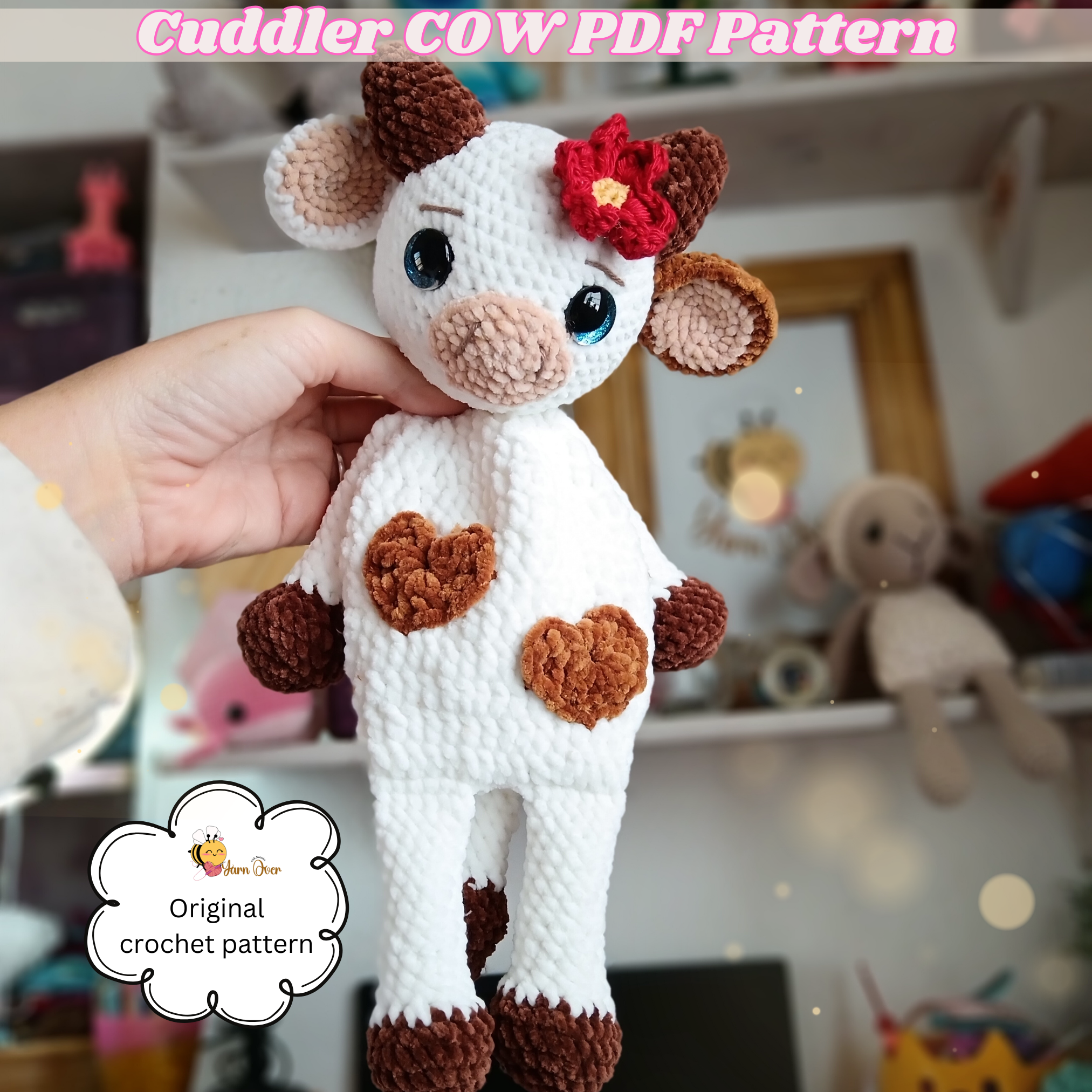 Cow cuddle me- Pattern