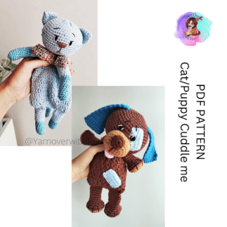 Dog / Cat cuddle me collection- Patterns