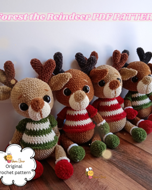 Forest the reindeer- Pattern