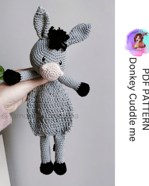 Donkey cuddle me - Pattern