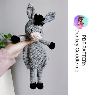 Donkey cuddle me - Pattern