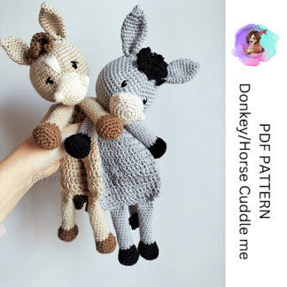 Horse/ Donkey cuddle me collection - Patterns