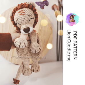 Lion cuddle me- Pattern