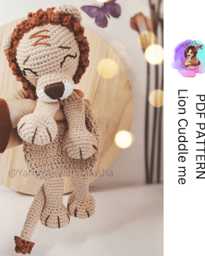 Lion cuddle me- Pattern