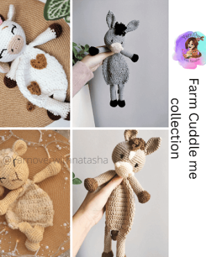 Farm animals cuddle me collections - Pattern