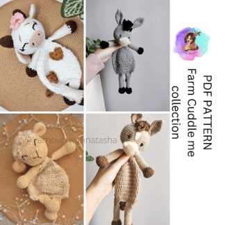 Farm animals cuddle me collections - Pattern