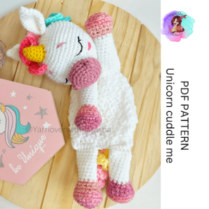 Unicorn cuddle me - Pattern