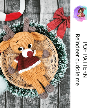 Reindeer cuddle me- Pattern