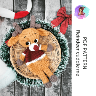 Reindeer cuddle me- Pattern