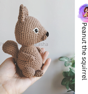 Peanut the squirrel- Pattern