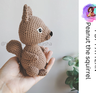 Peanut the squirrel- Pattern