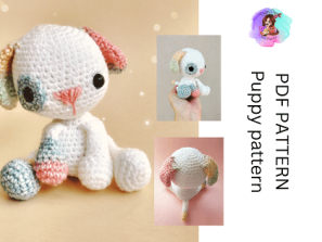Puppy crochet amigurumi pattern