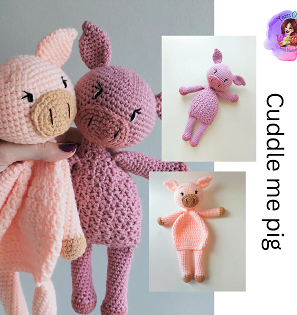 Cuddle me pig - Pattern