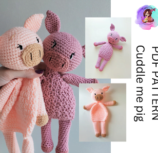 Cuddle me pig - Pattern