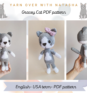 how to crochet a cat