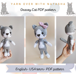 how to crochet a cat