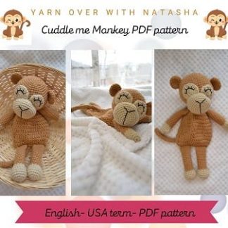 Cuddle me monkey- PDF pattern