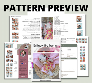 Britney the bunny – Crochet pattern