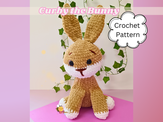 Plush Bunny pattern, Amigurumi bunny pattern, small crochet Rabbit pattern, DIY Plush Bunny Easter Pattern