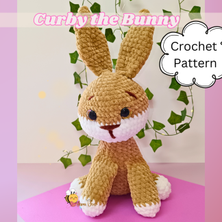 Plush Bunny pattern, Amigurumi bunny pattern, small crochet Rabbit pattern, DIY Plush Bunny Easter Pattern