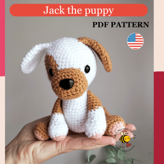 Jack the puppy- Crochet pattern