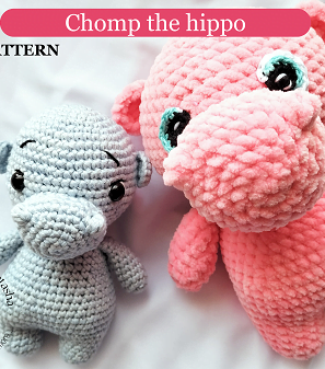 crochet hippo pattern