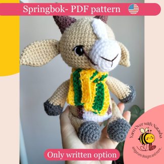 Springbok PDF Pattern (Only written pattern)