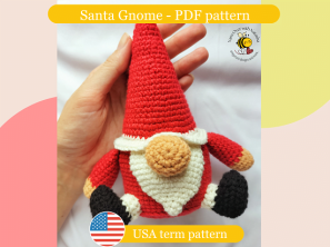 Santa Gnome - PDF Pattern