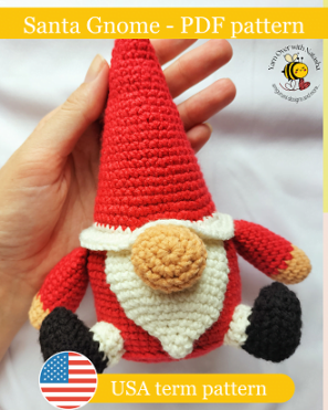 Santa Gnome - PDF Pattern
