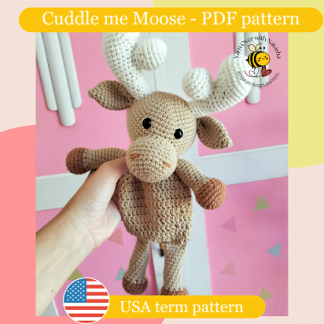 Cuddle me Moose- PDF pattern