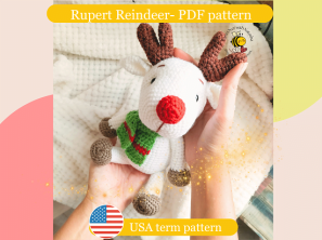 Rupert Reindeer- Crochet pattern
