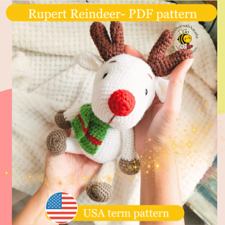 Rupert Reindeer- Crochet pattern