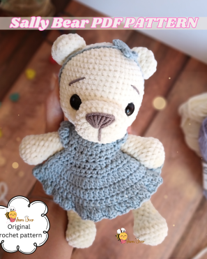 Sally Bear - Crochet pattern