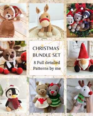 Christmas Bundle set- PDF pattern
