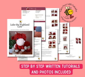 Luke the highland =cow – PDF Pattern