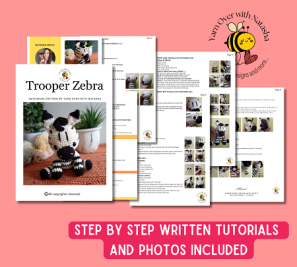 Trooper the Zebra- PDF Pattern