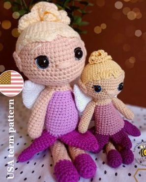 Flora the fairy crochet pattern- PDF