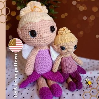 Flora the fairy crochet pattern- PDF
