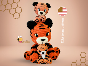 crochet pattern for a tiger