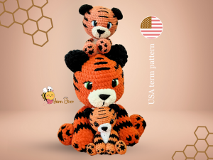 crochet pattern for a tiger