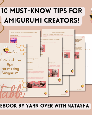 Amigurumi tips and tricks:10 must-know tips for amigurumi creations. Ebook for tips and tricks