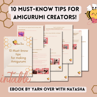 Amigurumi tips and tricks:10 must-know tips for amigurumi creations. Ebook for tips and tricks