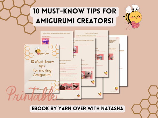 Amigurumi tips and tricks:10 must-know tips for amigurumi creations. Ebook for tips and tricks