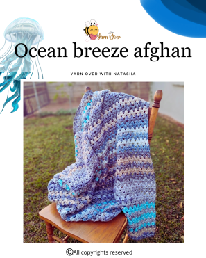 Ocean breeze blanket - Pattern