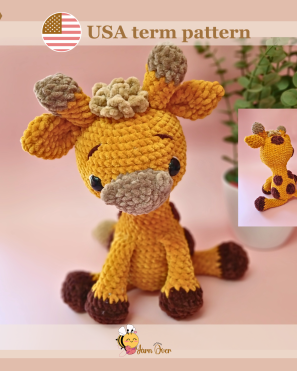 Crochet giraffe pattern