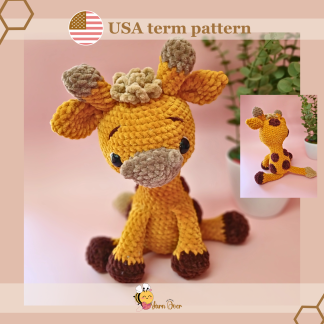 Crochet giraffe pattern