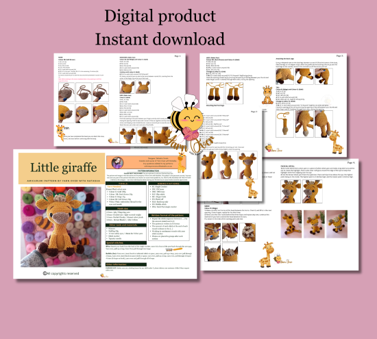 Crochet giraffe pattern - Image 2