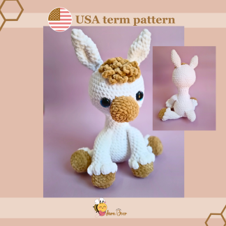 Ali the Llama - PDF pattern